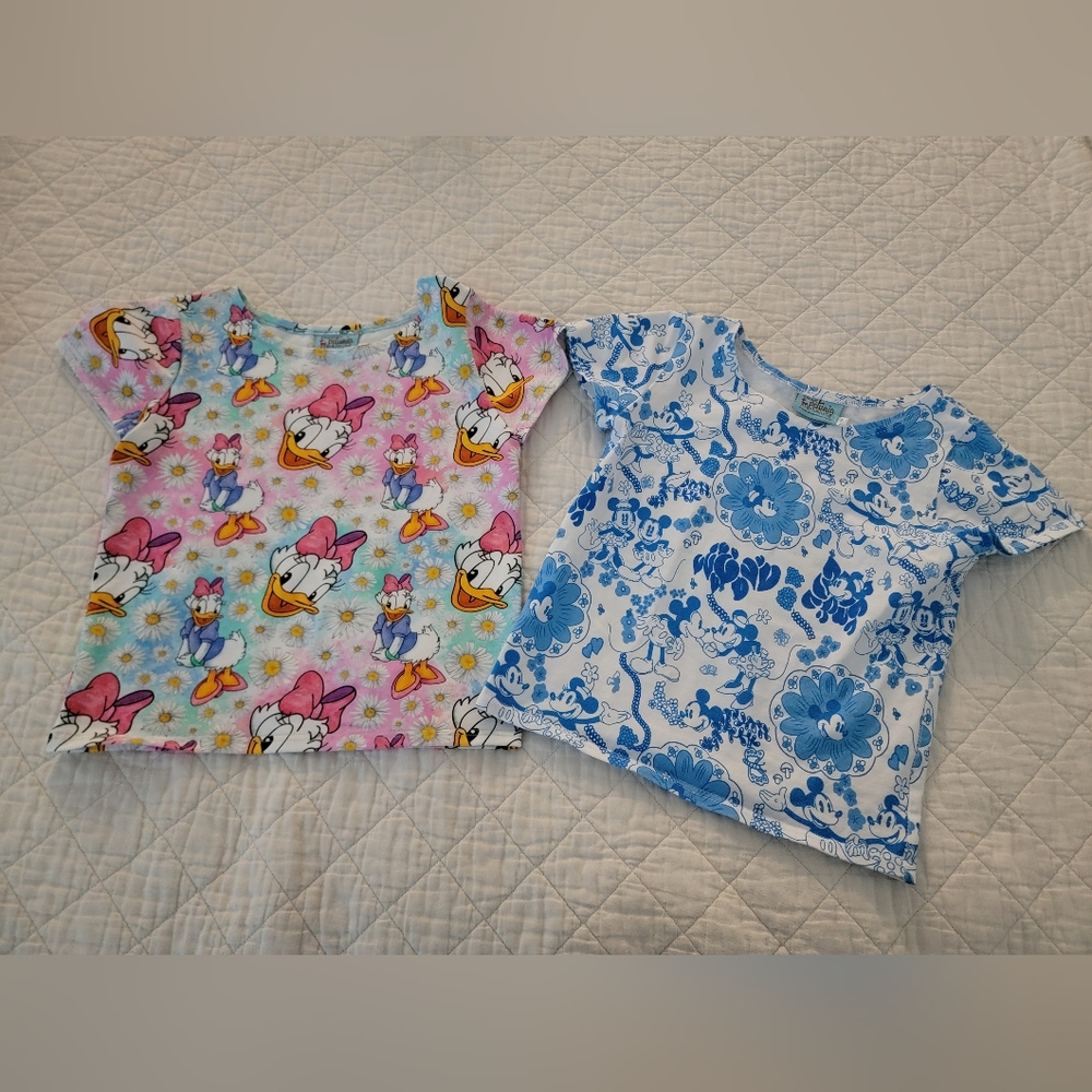 Boutique Sweet petunia clothing disne tops, Minnie Mouse and Daisy Duck sz 10
